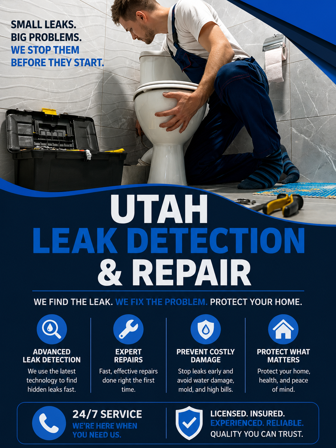 utah repair and leak