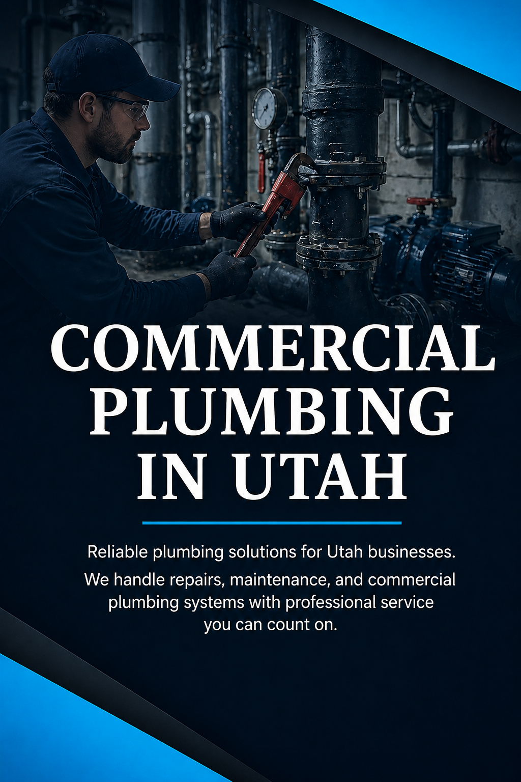 Utah plumbing commercial image